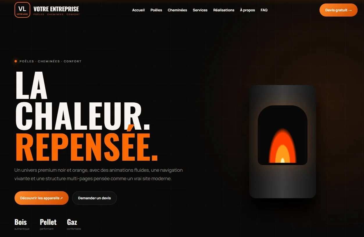Exemple de direction visuelle